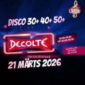 21.03 Back to Decolte DISKO 30+ 40+ 50+