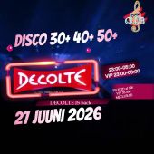 27.06 Back to Decolte DISKO 30+ 40+ 50+