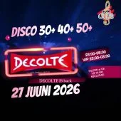 27.06 Back to Decolte DISKO 30+ 40+ 50+