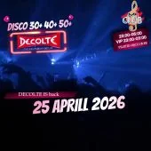 25.04 Back to Decolte DISKO 30+ 40+ 50