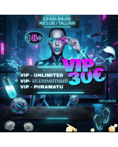 VIP PARTY 4.10.2026