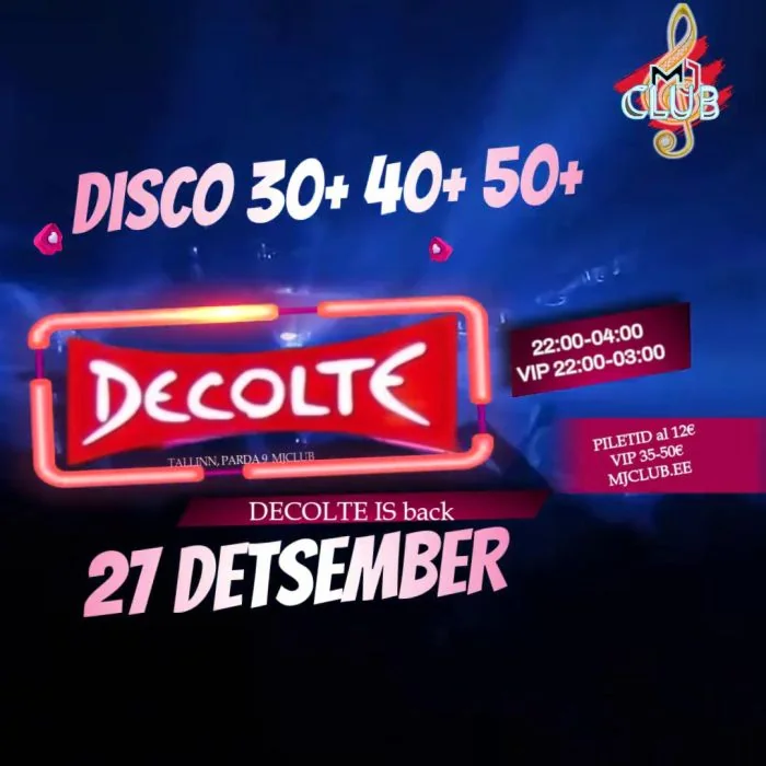 27.12 Back to Decolte  30+ 40+ 50+