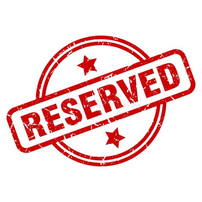 RESERVEERITUD 10.10.2025
