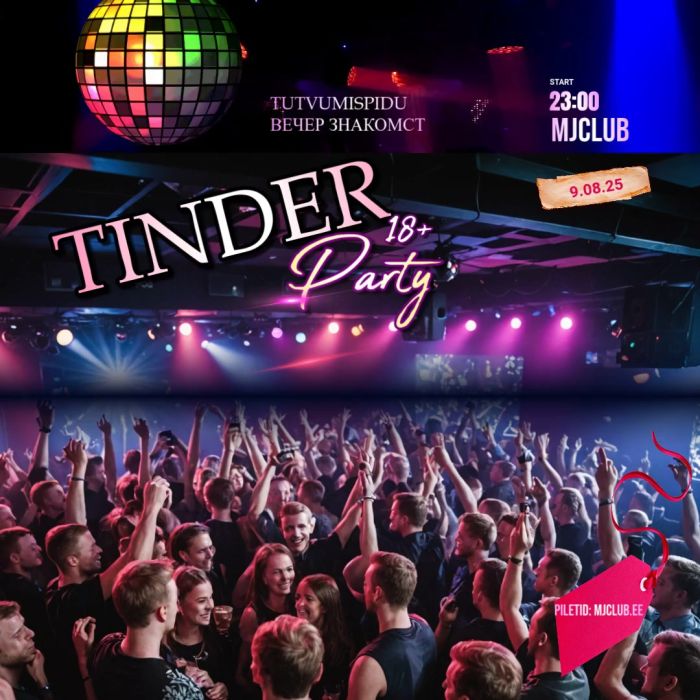 TINDER PARTY 9.8.2025